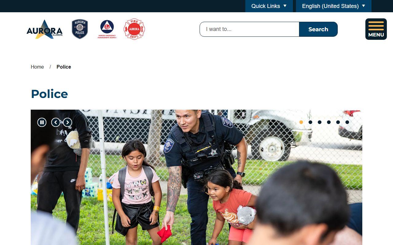 Aurora Police Department website
